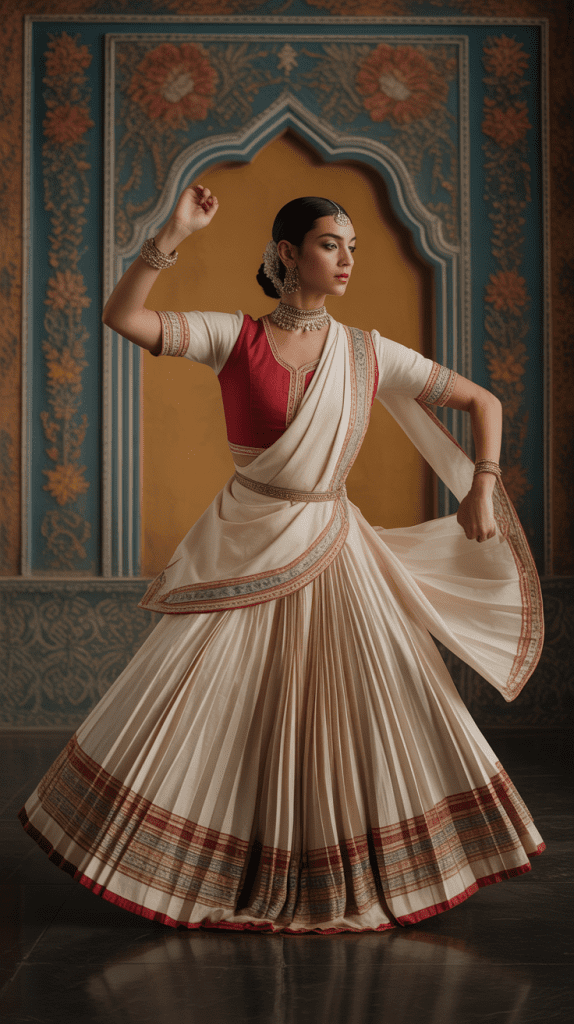Kathak-Inspired Structured Waves