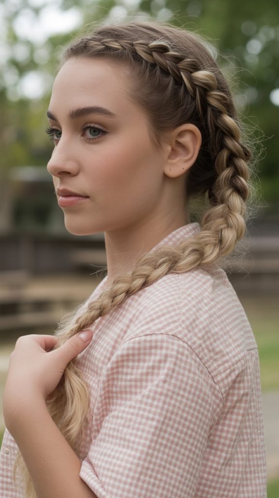  Romantic Side Braid