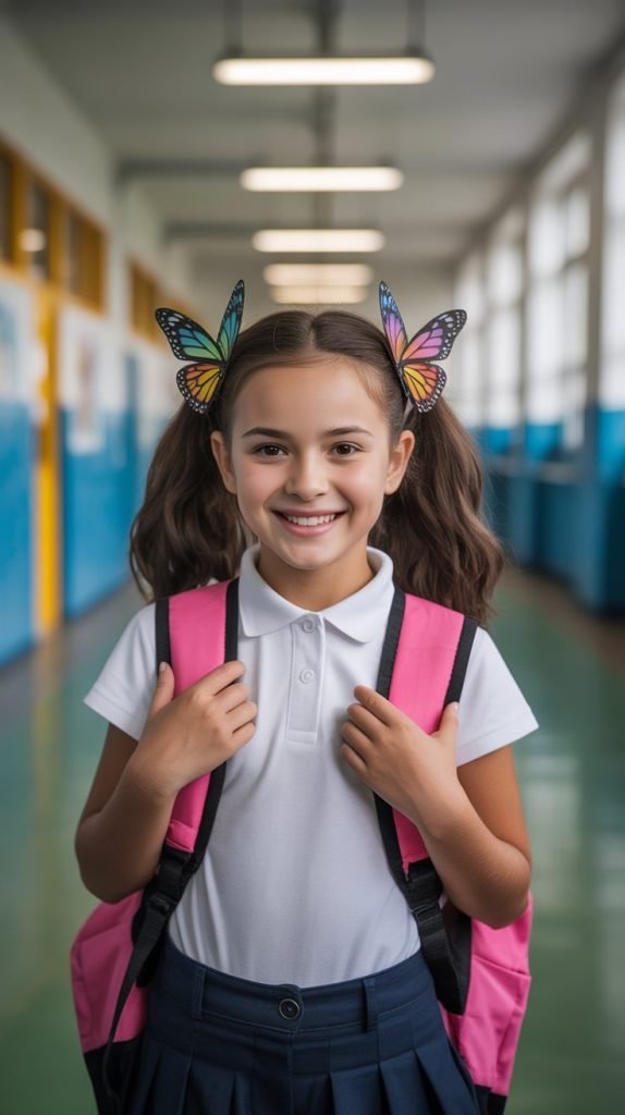 Butterfly Clips Arrangement