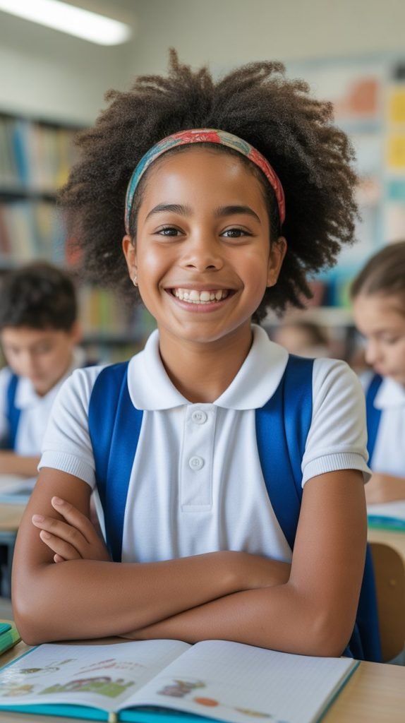 Natural Texture with Headband