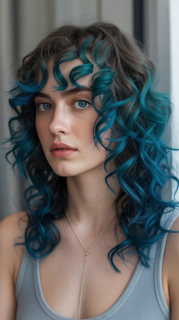 Peacock Blue Dimensional Color