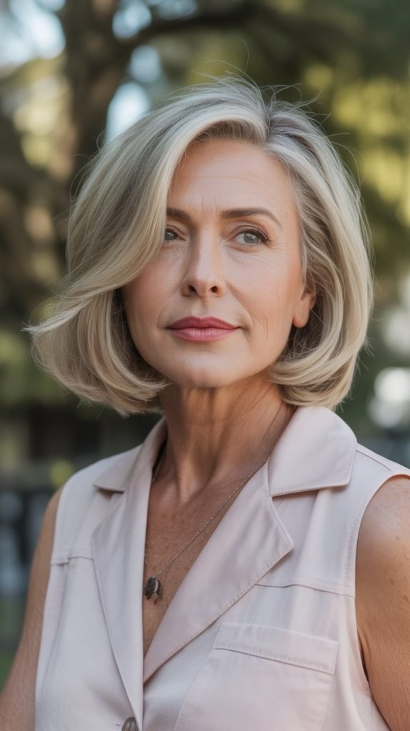  Textured Shoulder Bob