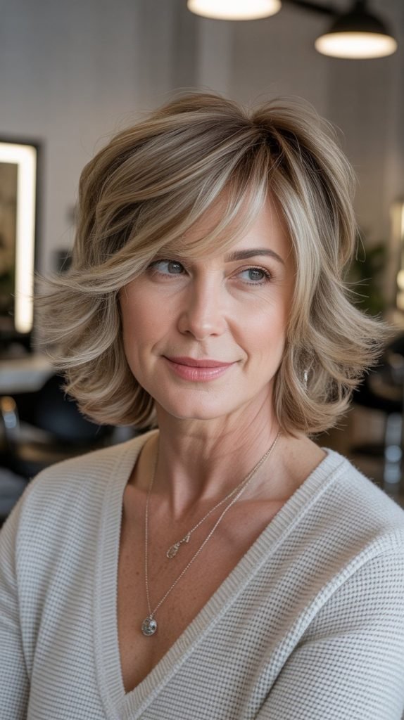 Shaggy Layered Cut with Textured Ends