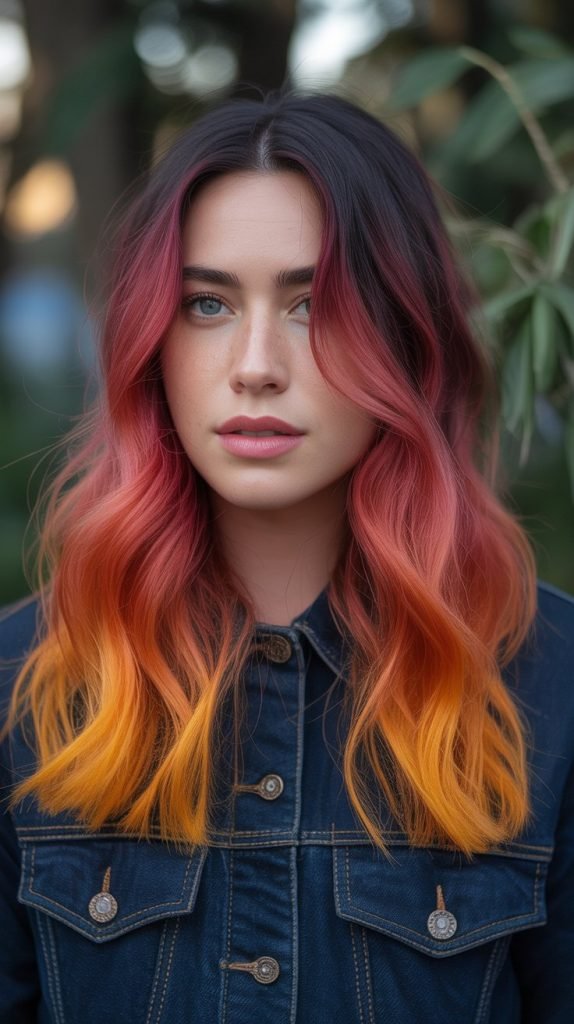 Sunset Storm Ombré