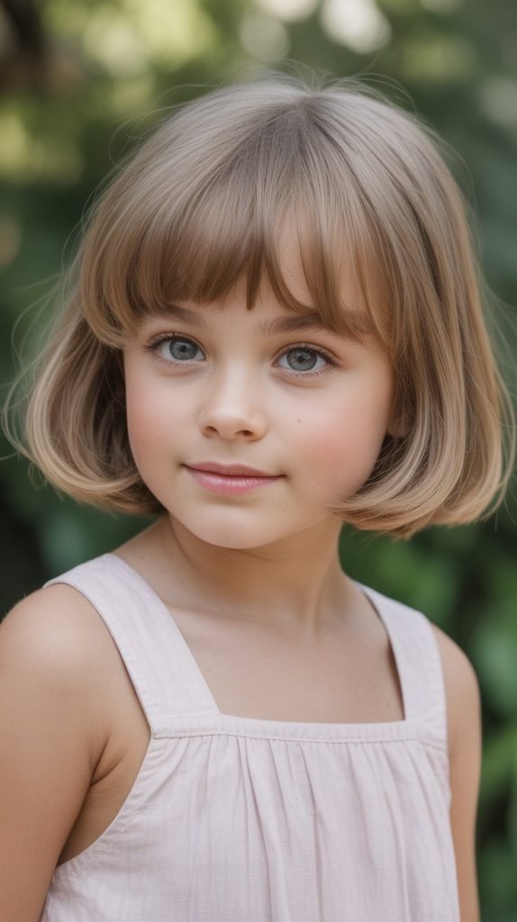 Wispy Bangs with Bob