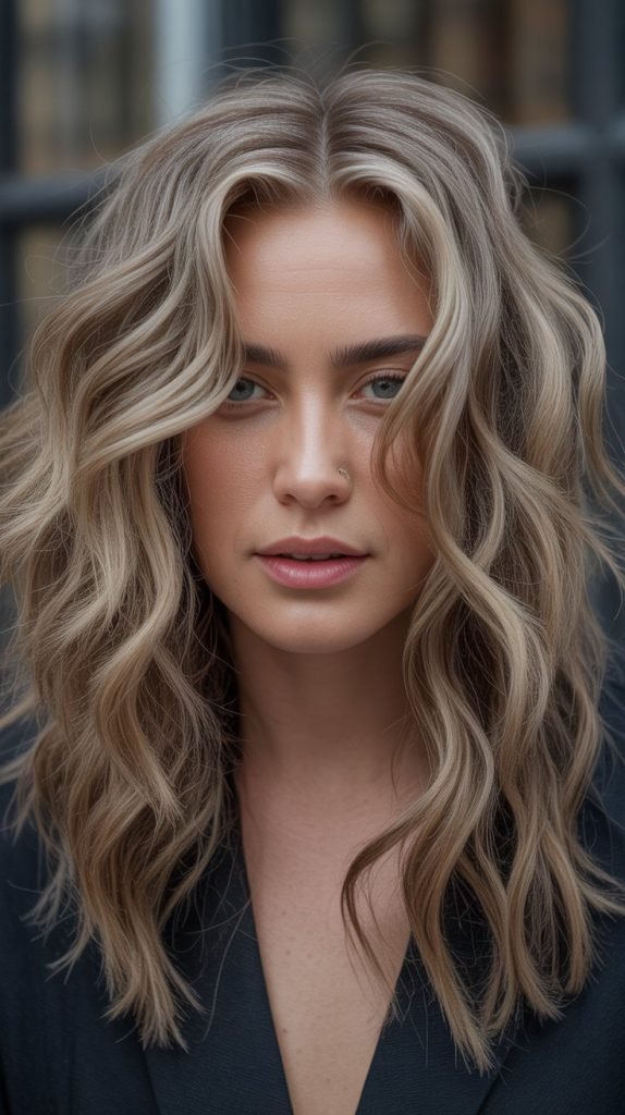 Textured Long Layer Waves