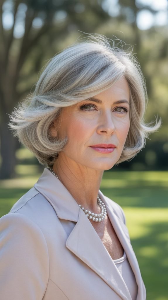 Feathered Crop with Volume