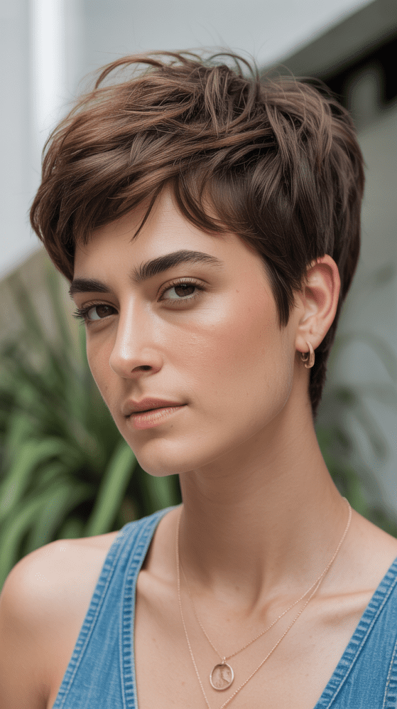  Tousled Crop with Movement