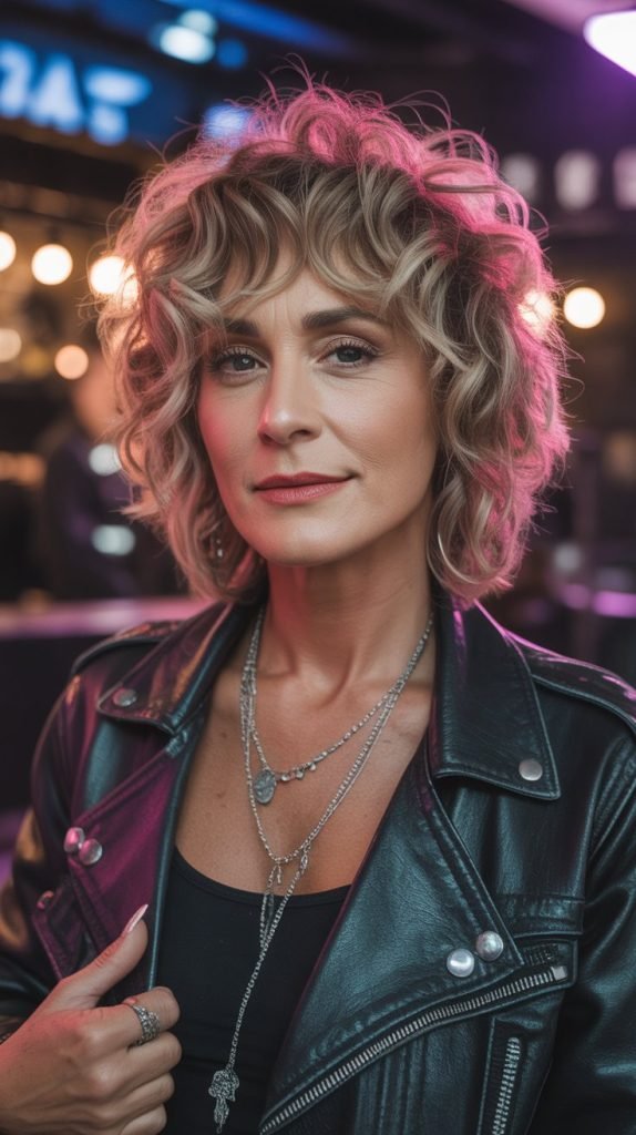 Curly Shag with Layers