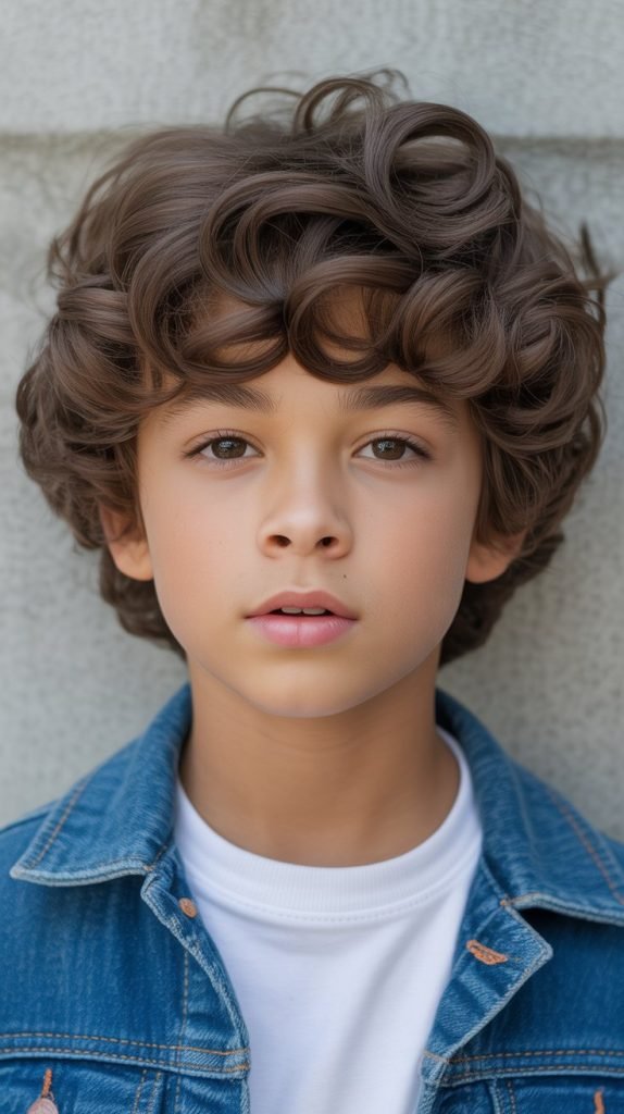 Textured Fringe with Short Back