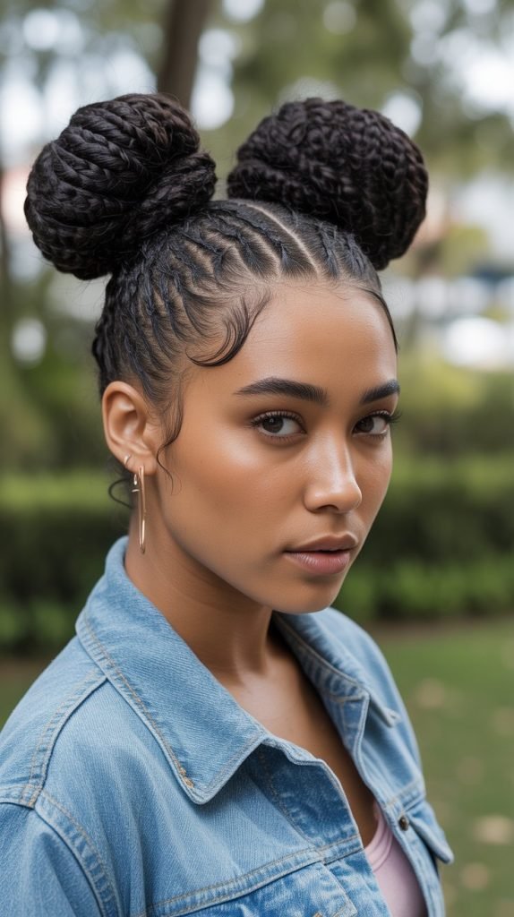  Protective Space Buns