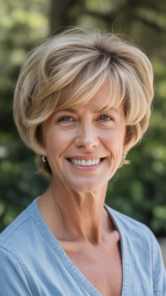  Graduated Short Cut with Height