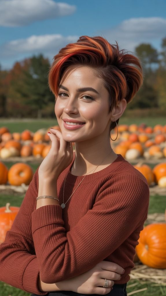 Burnt Orange Highlights