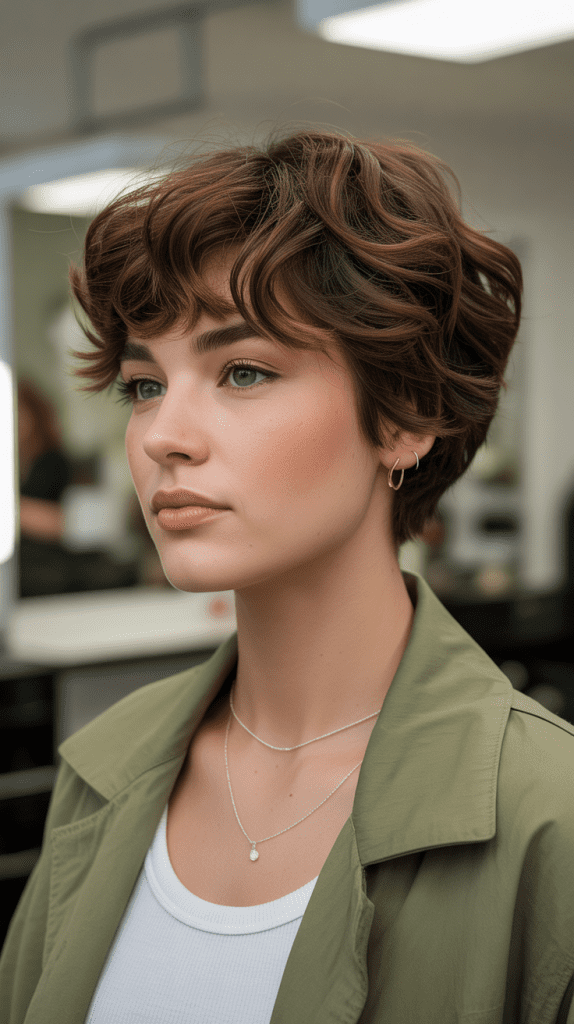 Wavy Pixie with Blended Layers