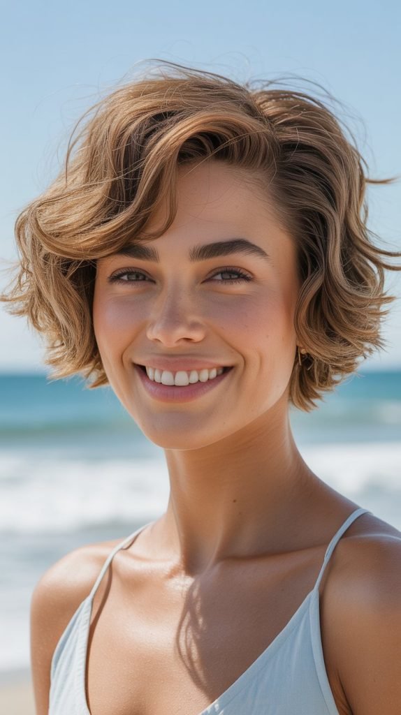 Wavy Pixie with Volume