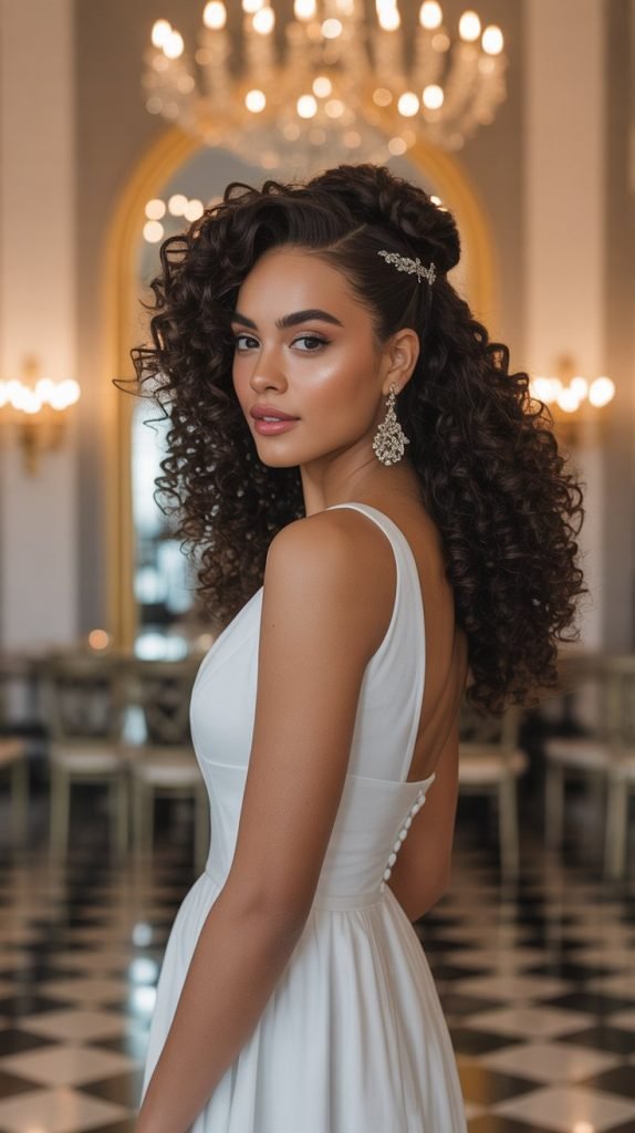 Crown Twist with Flowing Length