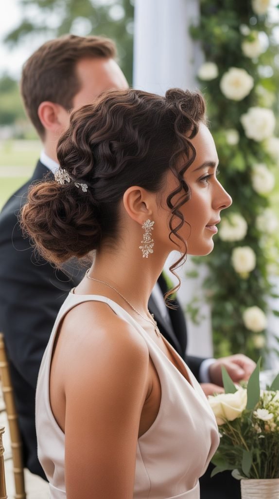 Elegant Low Side Bun