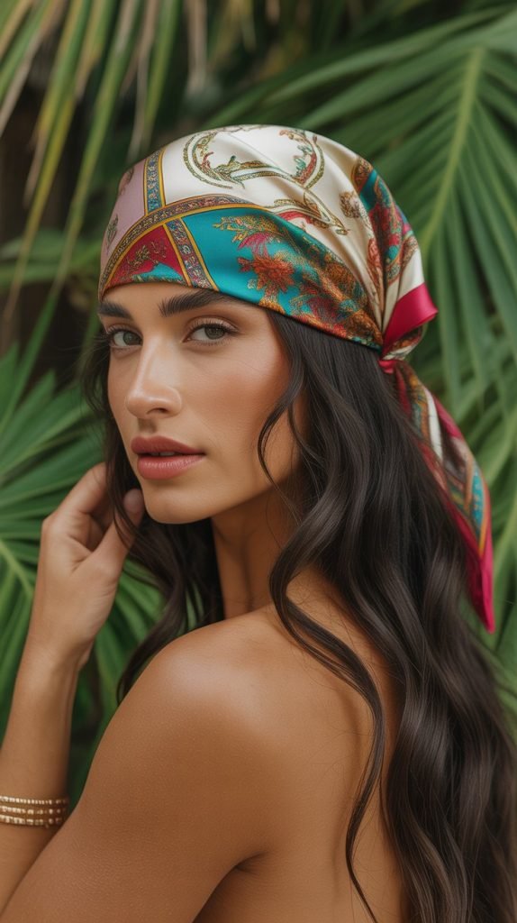 Turban-Style Bandana Wrap