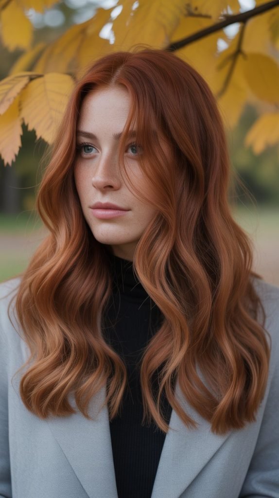  Autumn Auburn Balayage