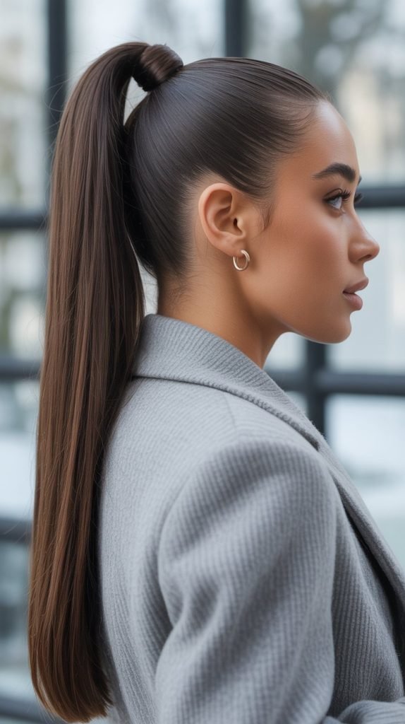  Sleek High Ponytail