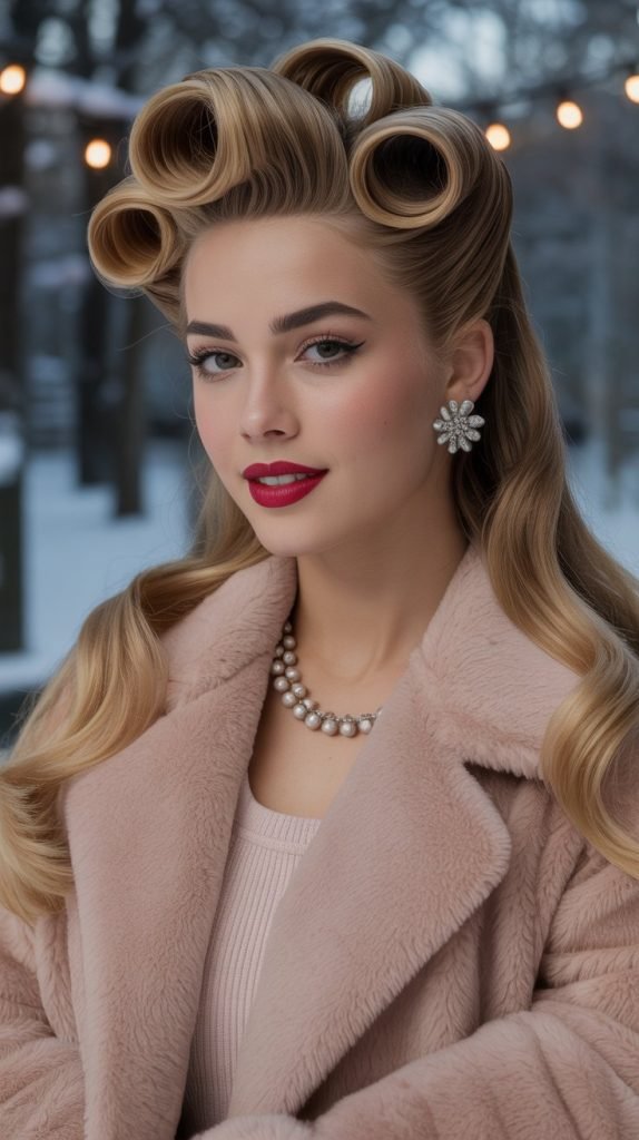 Vintage Victory Rolls