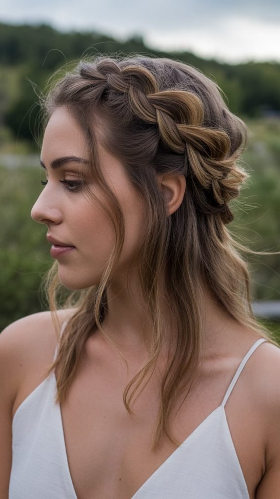 Waterfall Braid Updos