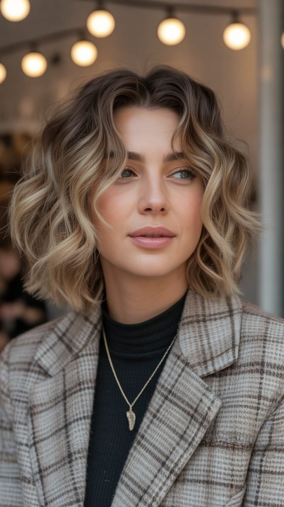 Medium Wavy Hair Structure