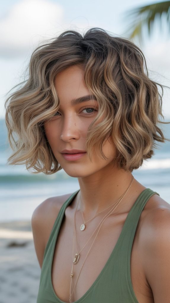 Shaggy Wavy Bob