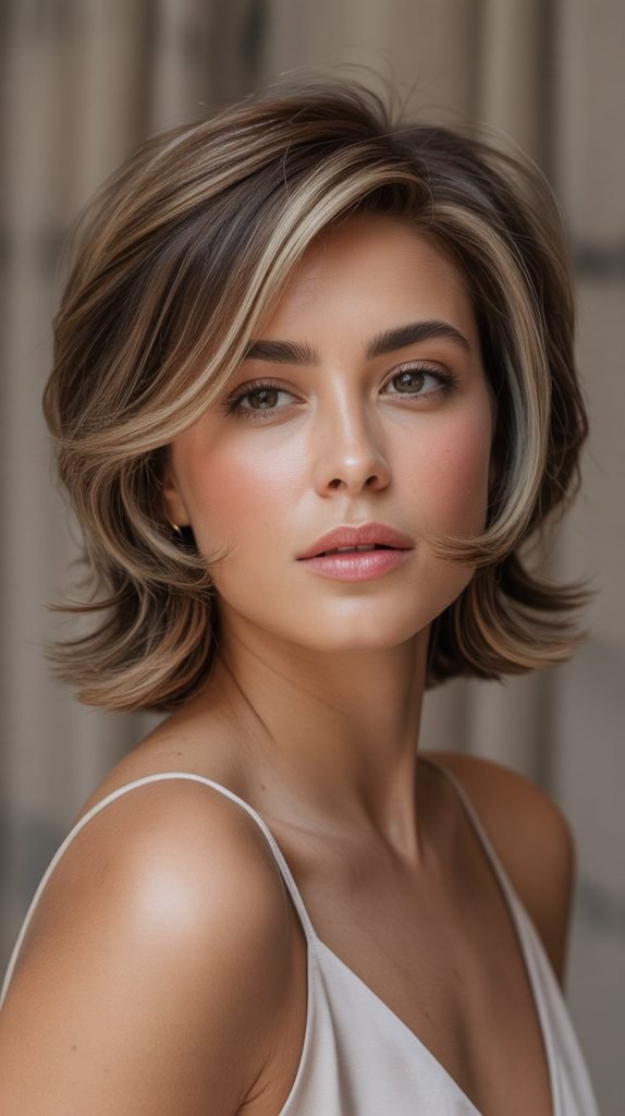 Short Hair with Face-Framing Layers