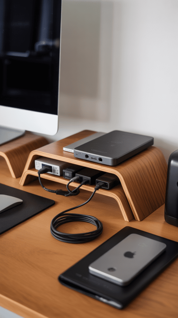 Wooden Cable Management Systems