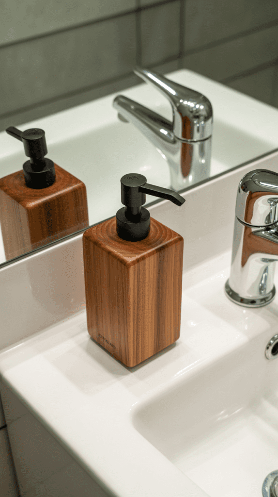Wooden Soap Dispensers