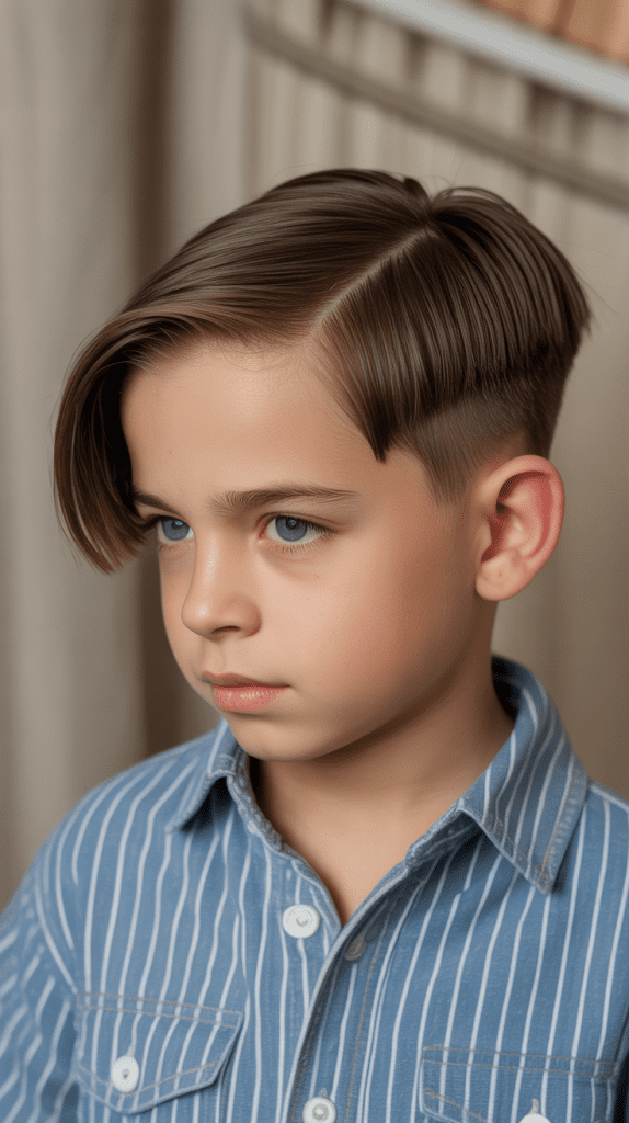 The Graduated Side Part