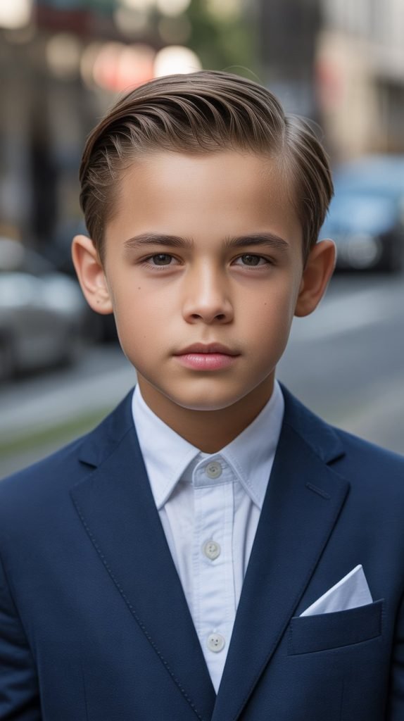 The Slicked Back Sophistication