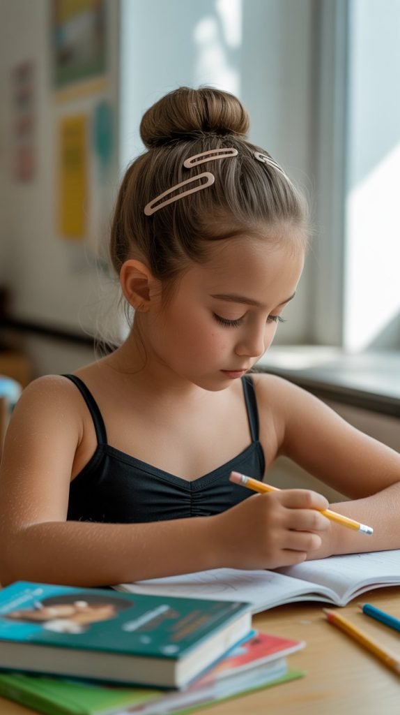 Quick Bun Variations for Long Hair