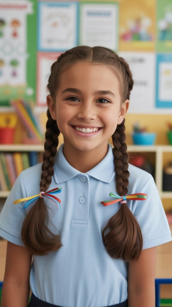 Sweet Pigtail Braids