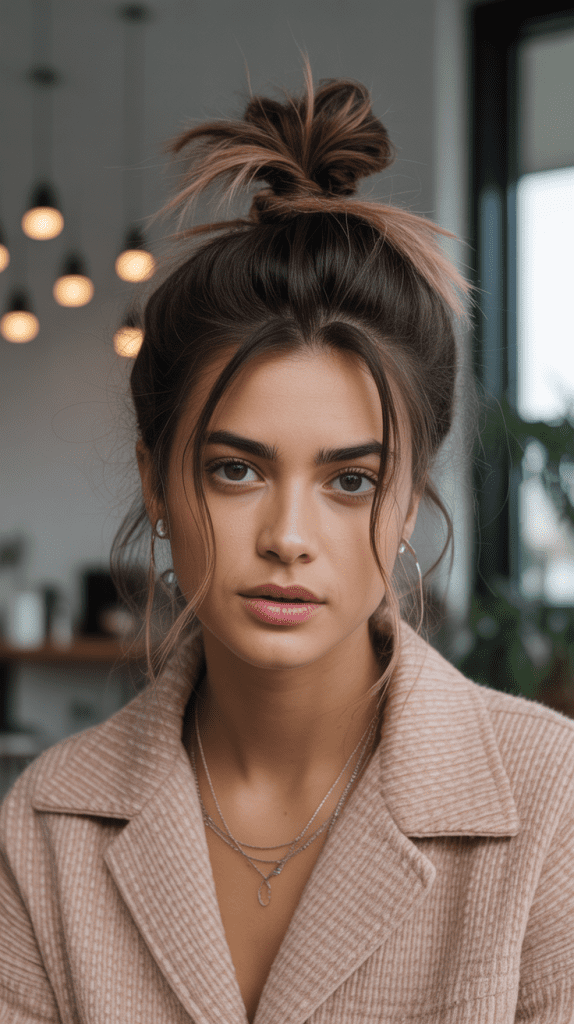  The Messy Top Knot Revolution