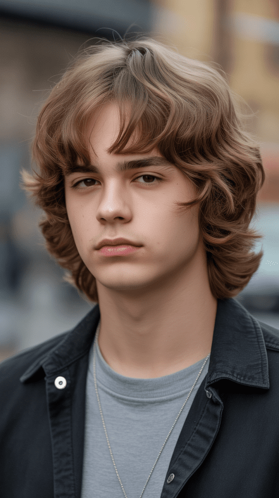 Classic Jellyfish Cut with Curtain Bangs