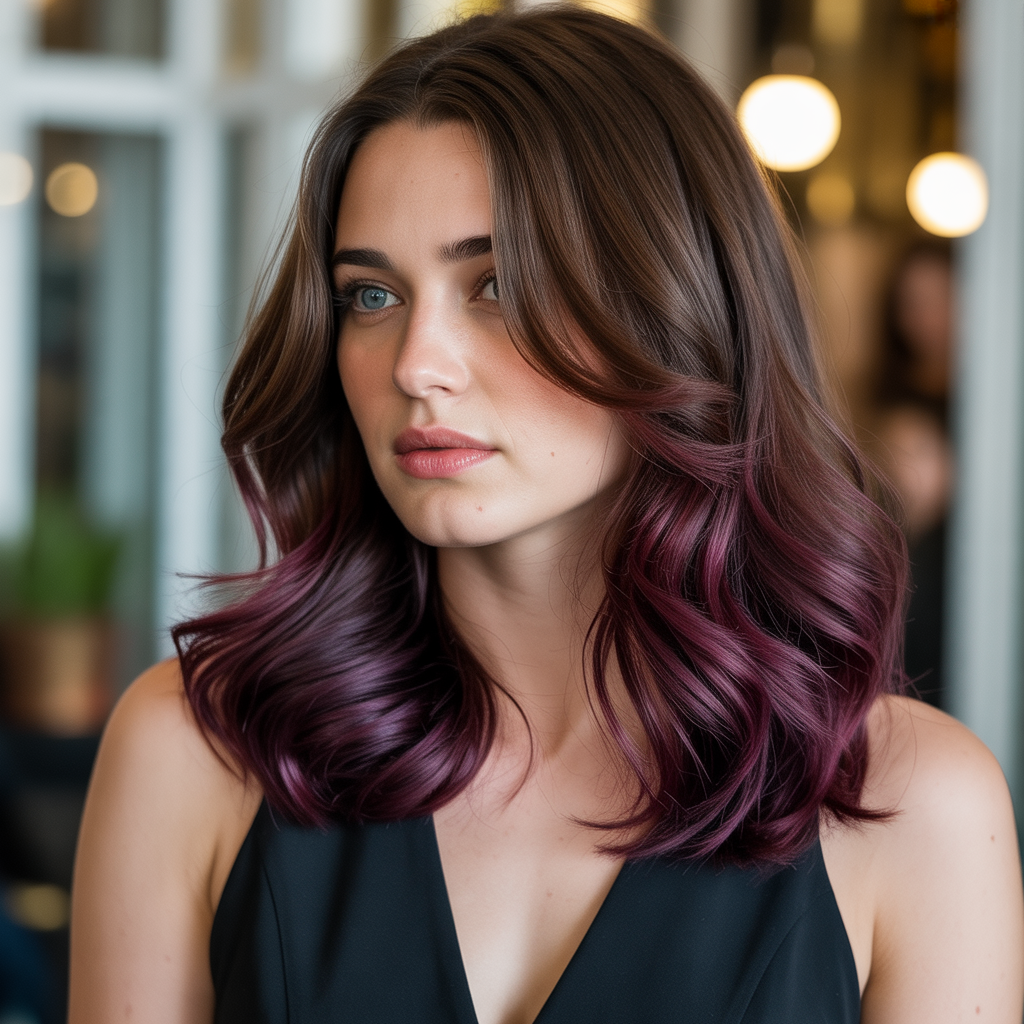 Deep Plum Undertones