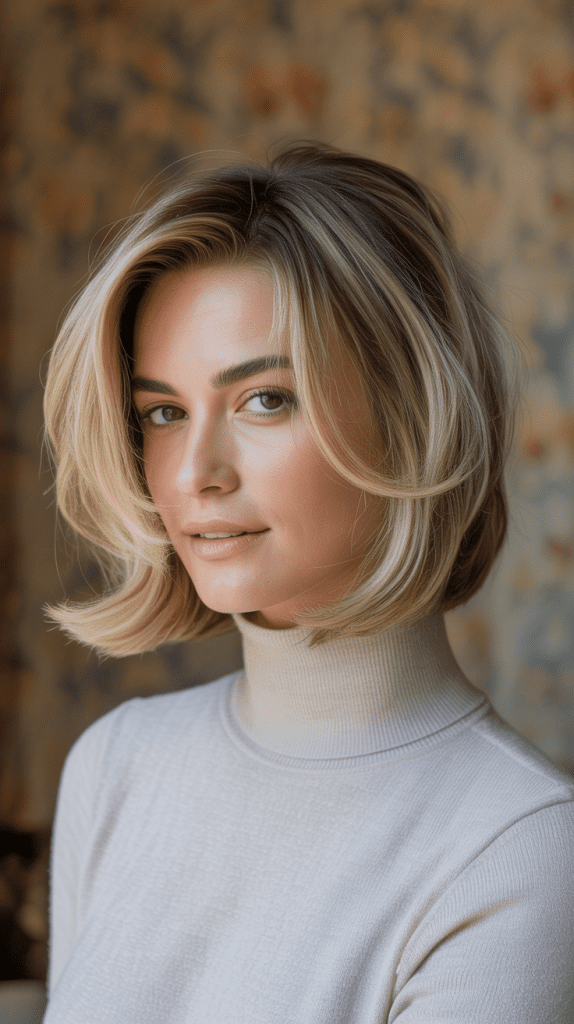 Graduated Blonde Bob