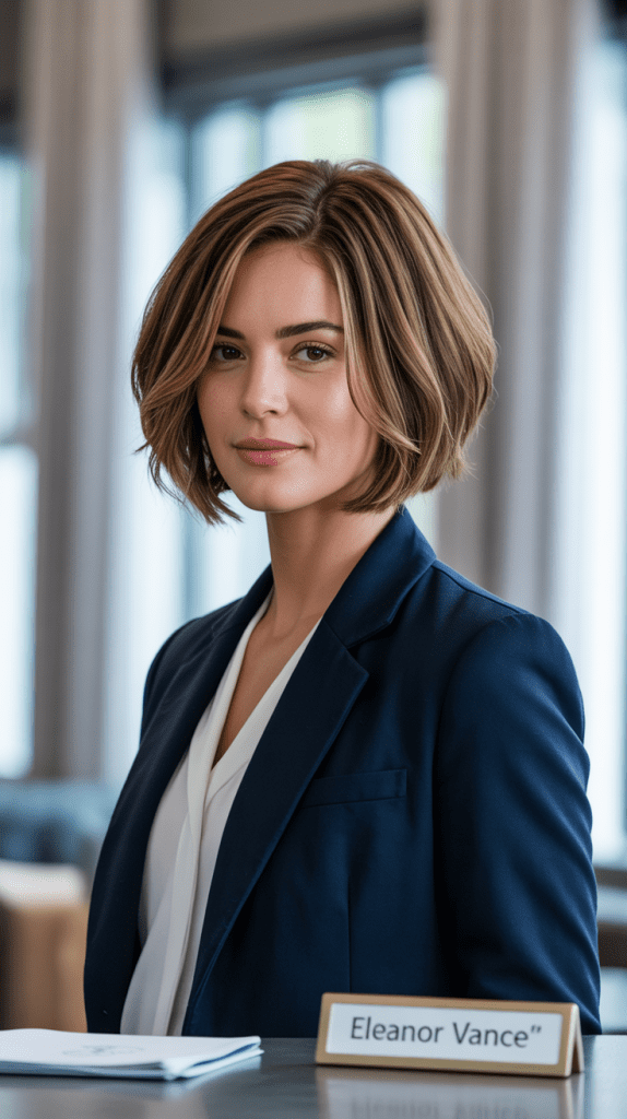  Graduated Choppy Bob