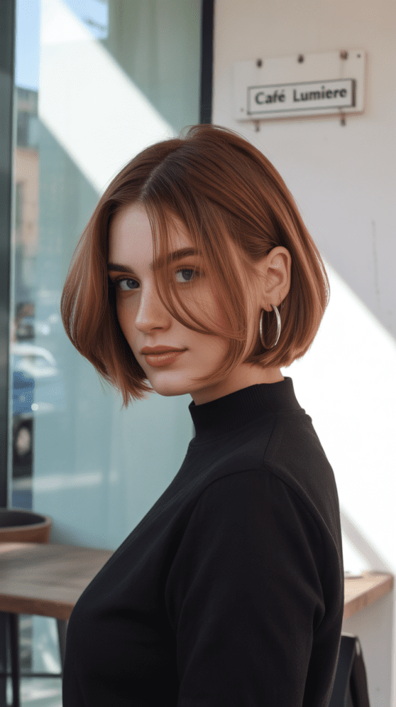 French Bob with Graduated A-Line Layers