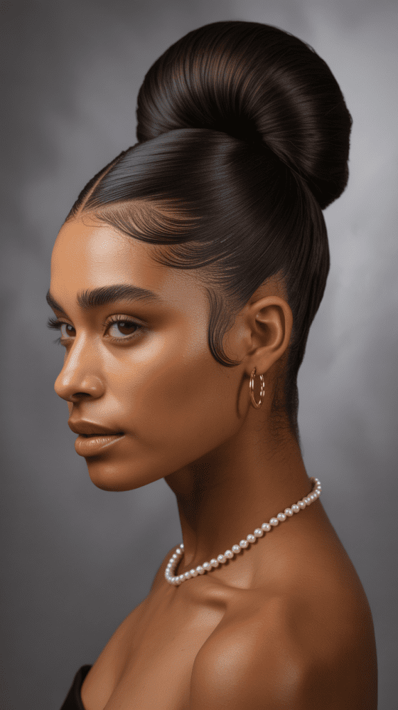  Low Tension French Roll Updo