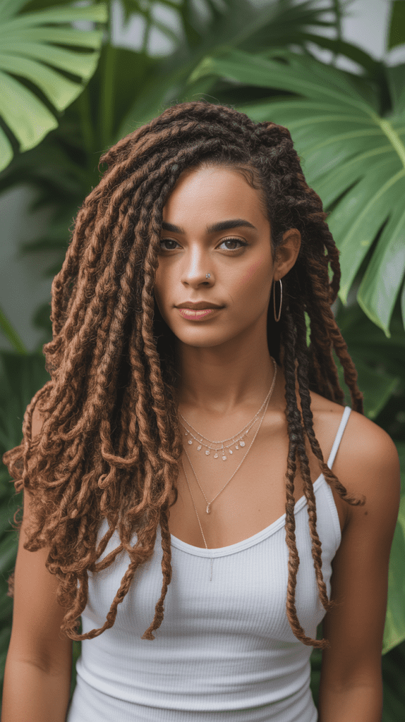  Blown Out Goddess Locs