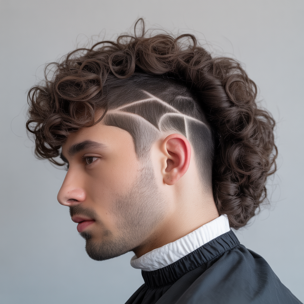 Disconnected Taper with Curl Definition