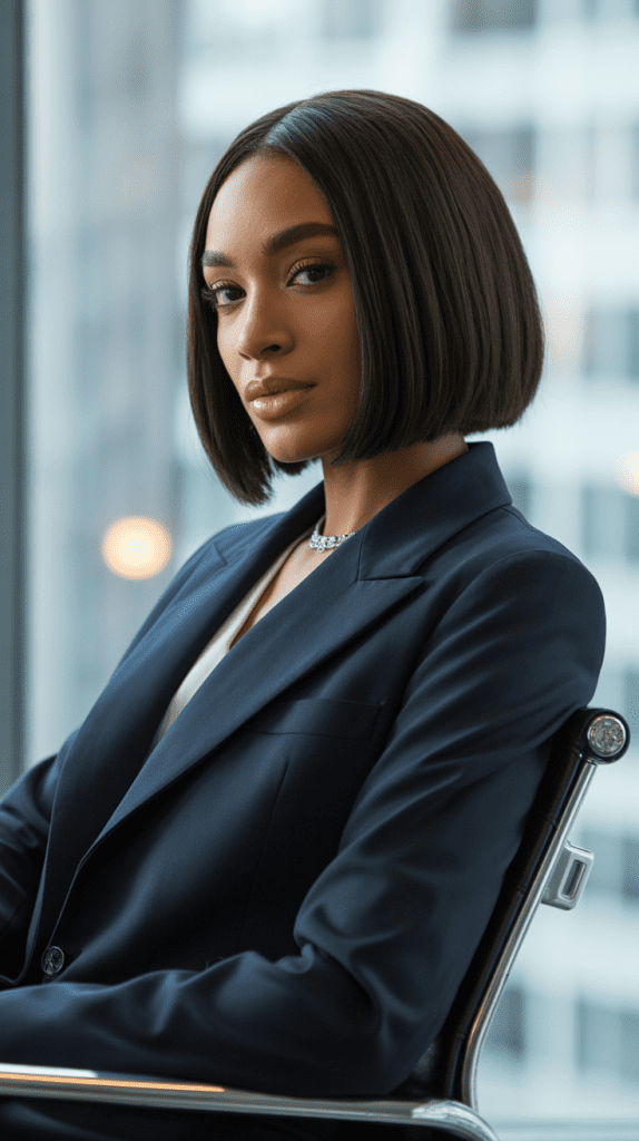 Straight Bob with Undercut