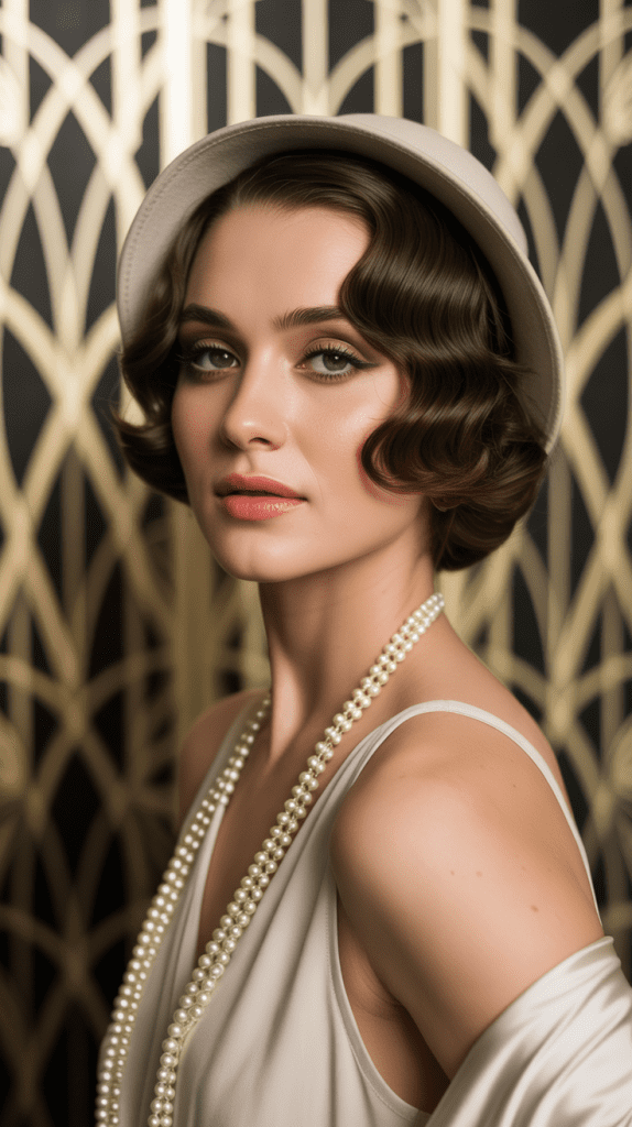 Vintage-Inspired Finger Wave Bob