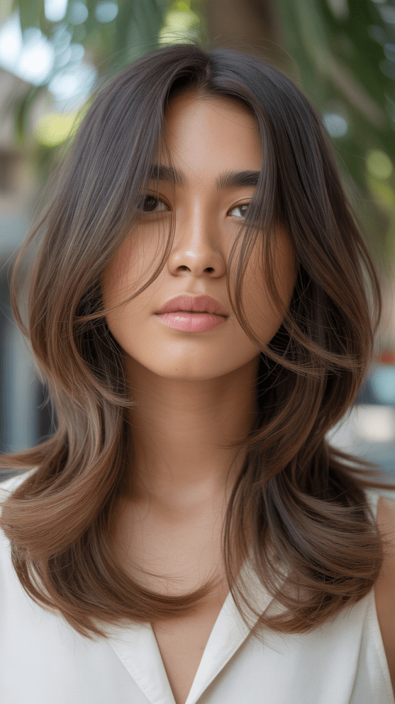 Flowing Jellyfish Layers with Natural Graduation