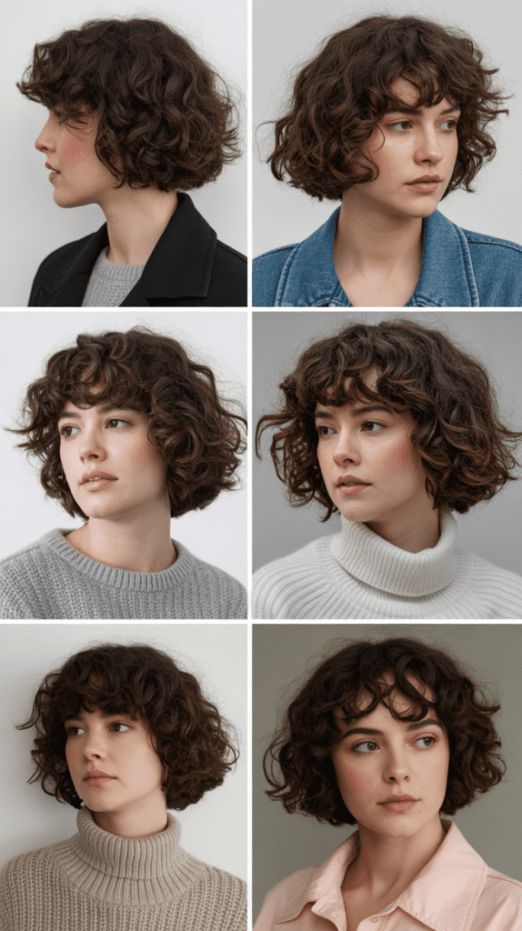 Seasonal Adaptations for Curly Bobs