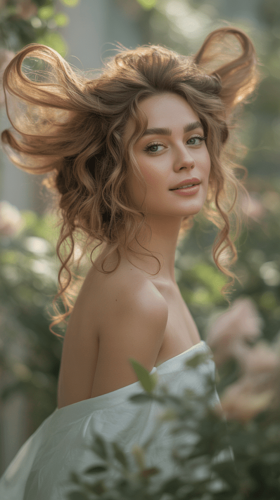 Curly Butterfly Layers