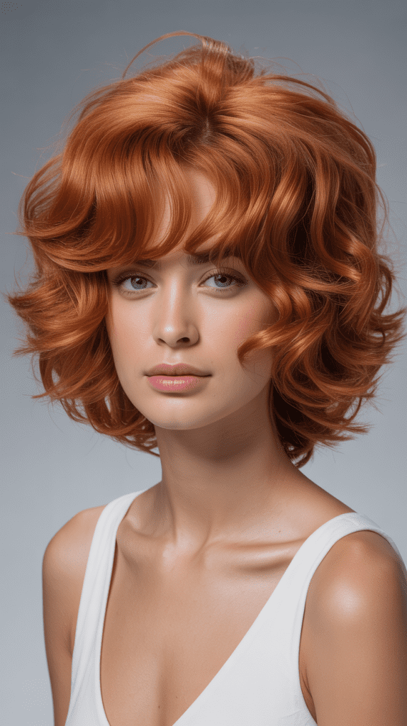 Voluminous Jellyfish Cut for Fine Hair